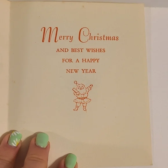 Vintage Santa Claus Illustration Christmas Card - New With Envelope - Picture 3 of 5